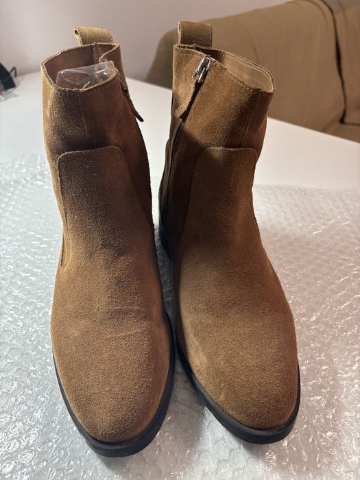 Ghete piele intoarsa Zara pentru dama