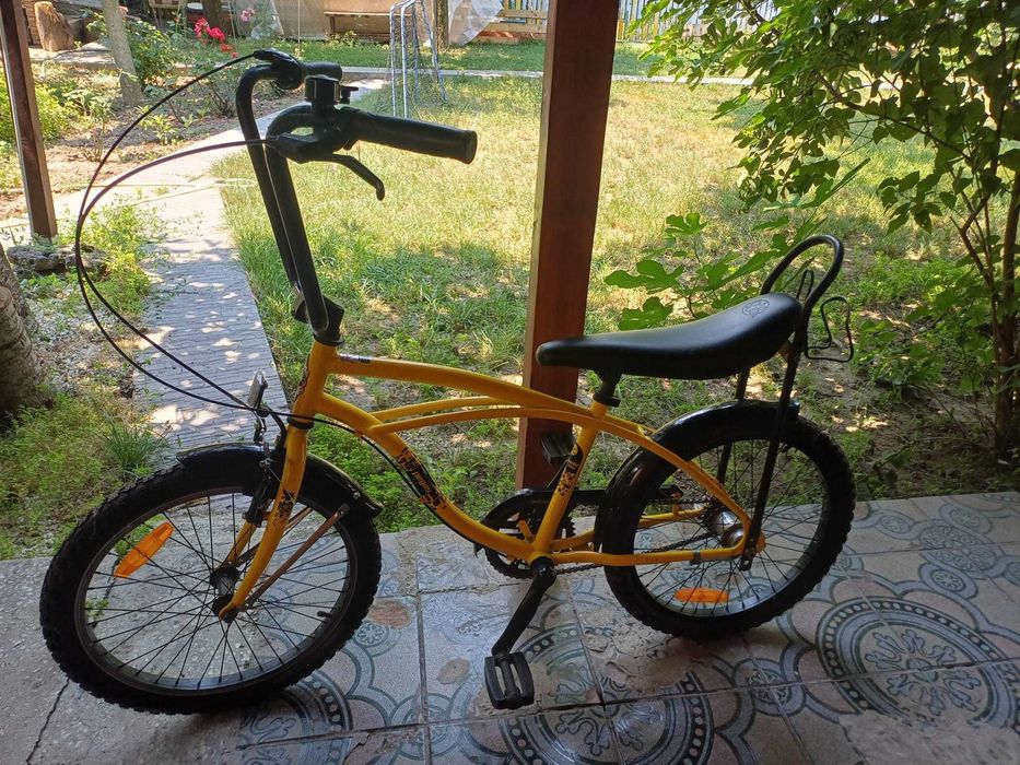 Bicicleta Pegas Mini Galbena