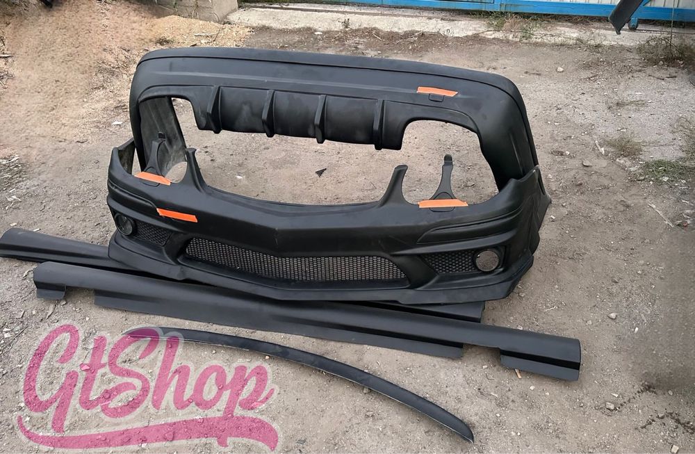 Бампер передний мерседес W211 пороги мерседес W211
