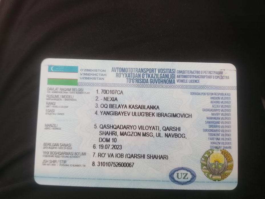 Mashina zo'r idlay sastiyada