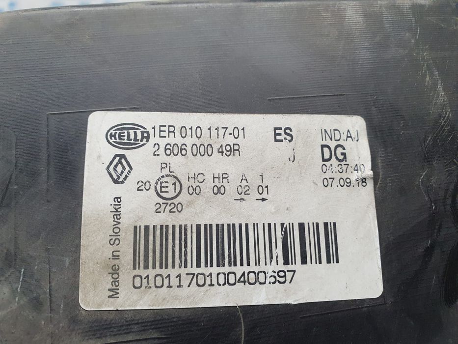 Far stanga 260600049r Renault Master 3 [1st facelift] [2014 - 2019] 2