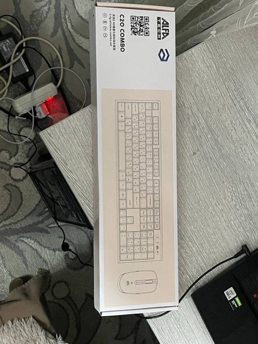 Клавиатура и мышка от Alfa tech