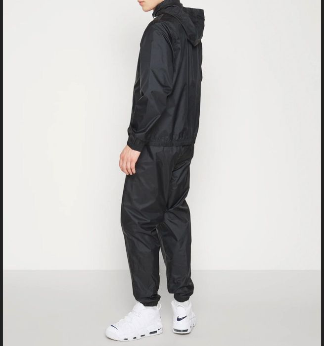 NIKE Tracksuit NSW Club Lined Woven - Sequoia/White, Size L (Large)