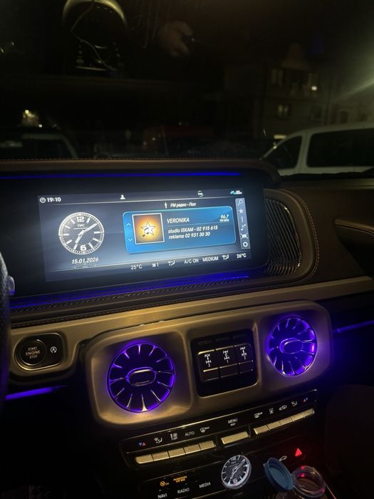 Амбиентно осветление + монтаж за Mercedes C Class W205 и GLC X253