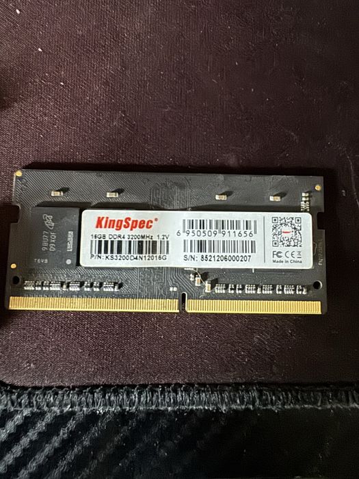 Оперативная память Kingspec 3200mhz 16gb x 2