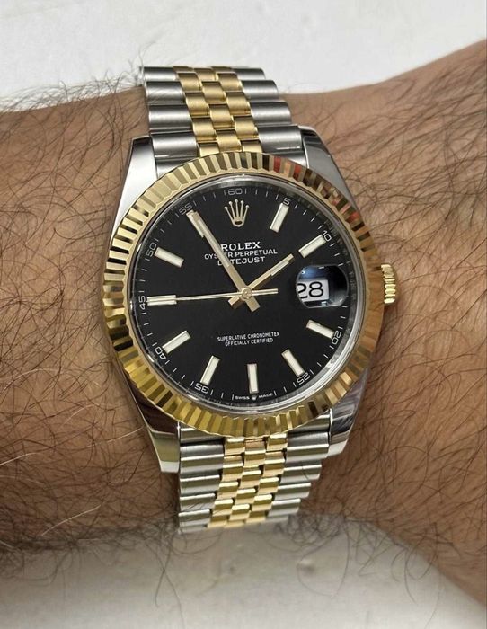 Ceas Rolex Datejust 41- Aur - Otel- Ref.126333 -Cal. 3235