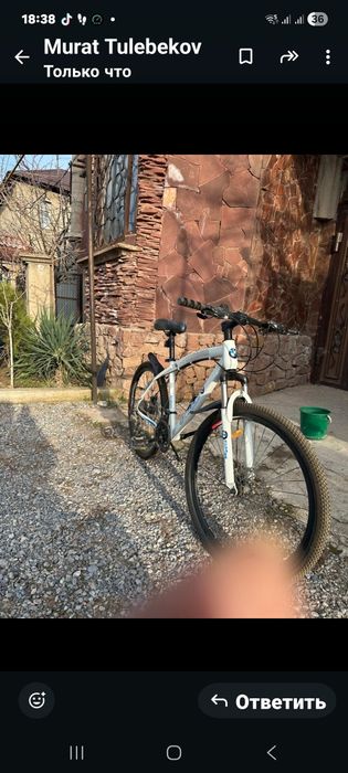 Спортивный велосипед.