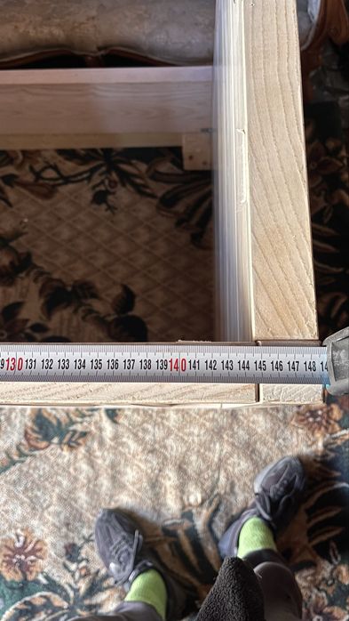 Детско дървено легло / кошара – масив