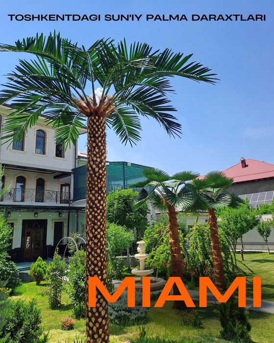 Sun'iy eko palmalar | bepul dizayn loyihasi | 30% chegirma