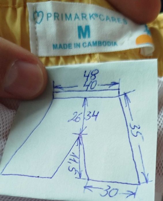 къси гащи- плувни шорти- Primark- размер M