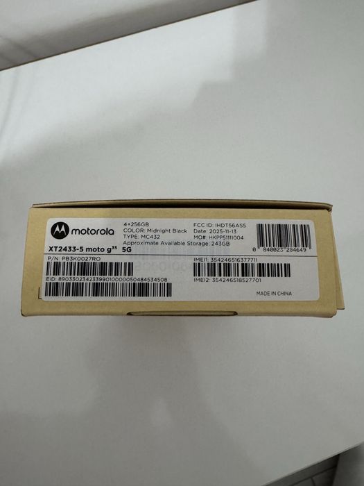 Motorola G35 black