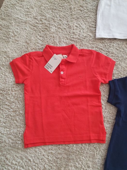 Lot tricouri si pantaloni scurti baieti, marimea 98/104, 3-4 ani