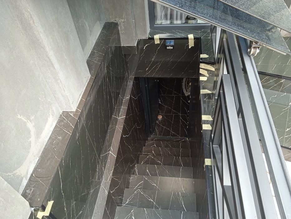 Мастер цоколь лестница из кафель и керамогранит