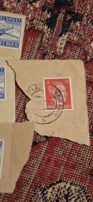 немски пощенски марки от Втората световна война