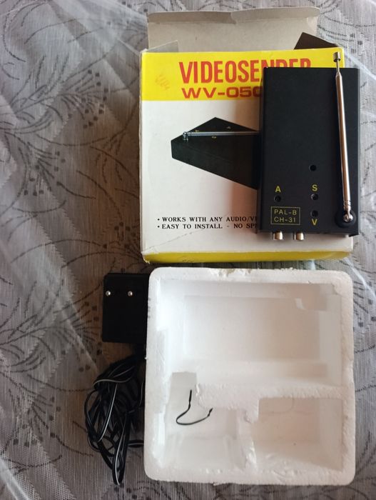 Ретро Безжичен Видеосендер Videosender WV-050 (Видео Предавател)