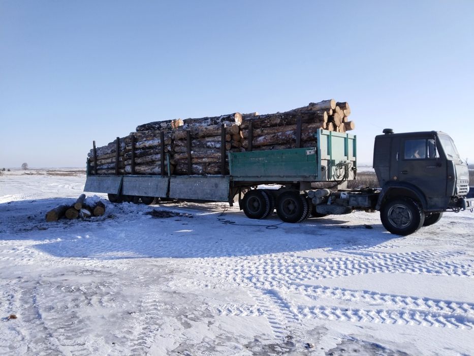 Продам КамАЗ с прицепом лесовоз