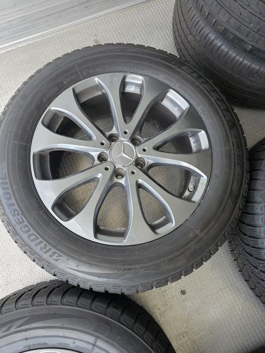 Jante originale Mercedes GLC r18 cu cauciucuri de iarna