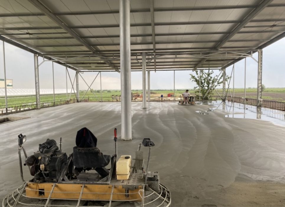 Beton Elicopterizat finisat mecanic