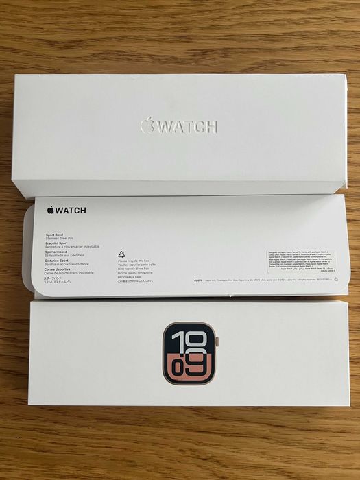 Apple Watch Series 10, GPS, Rose Gold Aluminium 42mm, NOU