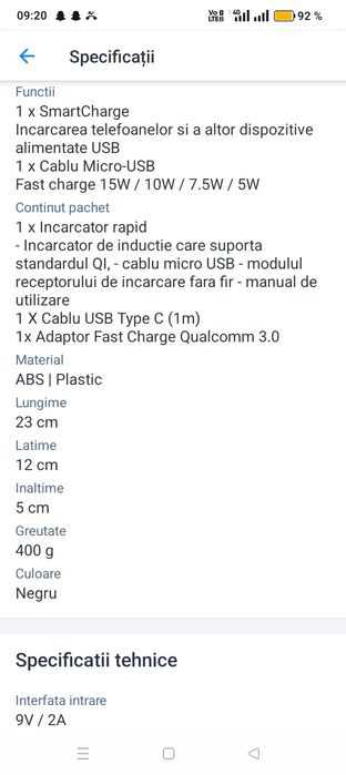 Încărcător wireless 4in1