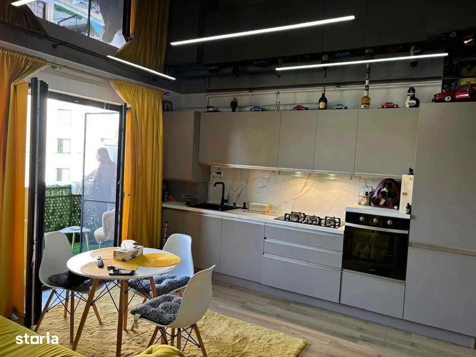 Apartament 2 camere, bloc nou, etaj 1, mobilat si utilat