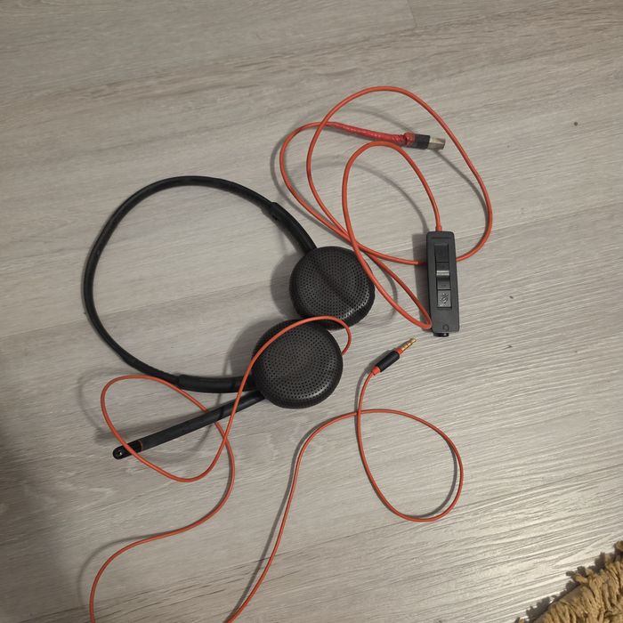 Casti Plantronics C5200 C3200 C3220 cu microfon, usb si jack