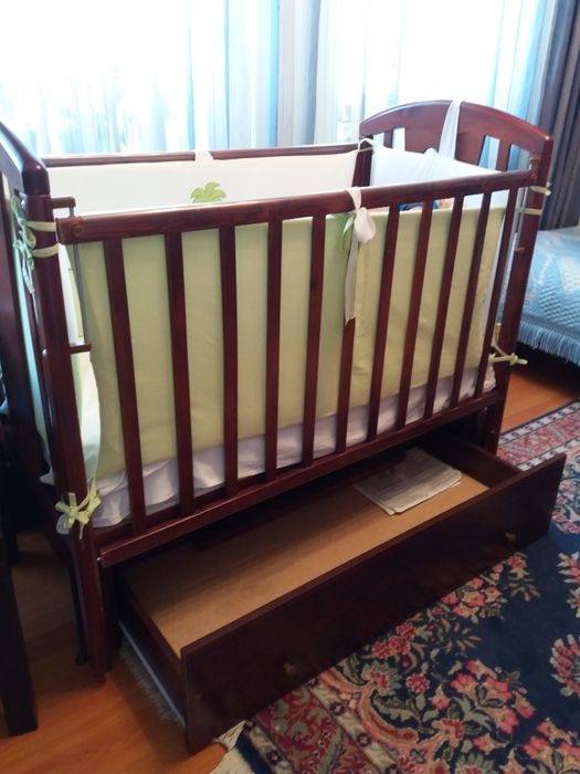 Детский манеж с ортопедическим матрасом