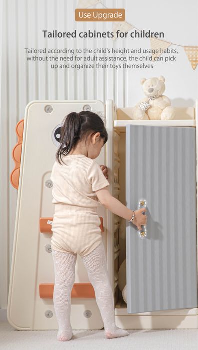 Sifatli plastikdan tayyorlangan bolalar shkafi – Tartib va Qulaylik!