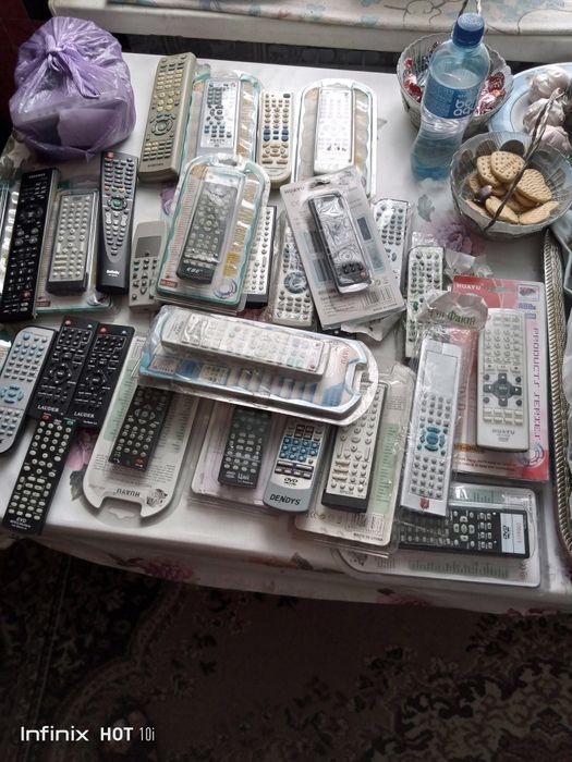 Пульты на ДВД новые и бу.