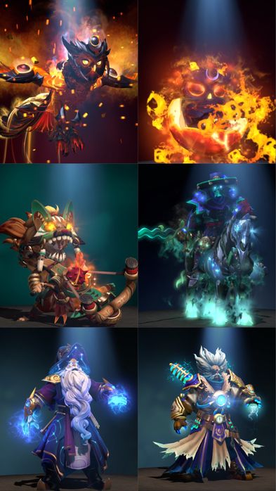 Скины из Колекторки Dota2