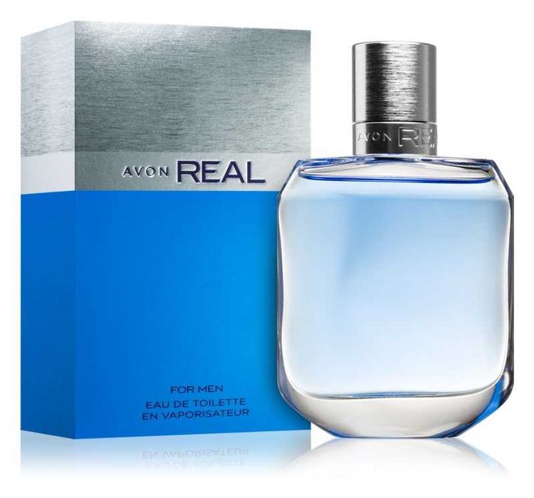 SET PARFUM Eau de toilette Avon REAL 75ML + Avon FULL SPEED 125ML-NOU-