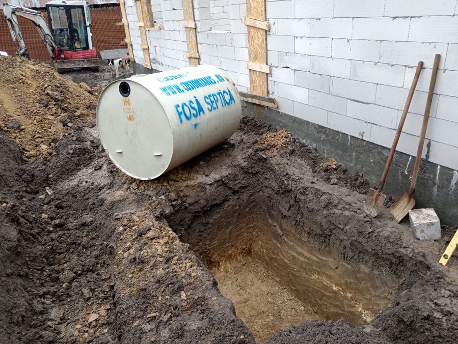 Montaj fose septice