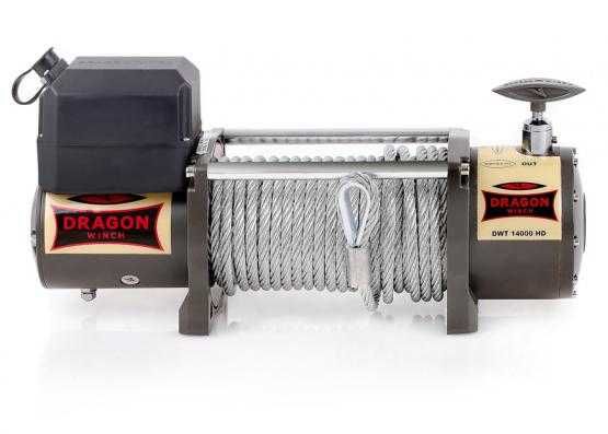 Troliu Dragon Winch 14000lbs(trage 6360kg) la 24V