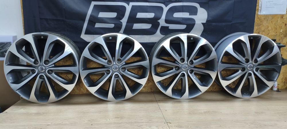 Джанти Nissan 18 цола , 5х114.3 , 6.5j ,et40 ,  Renault Dacia