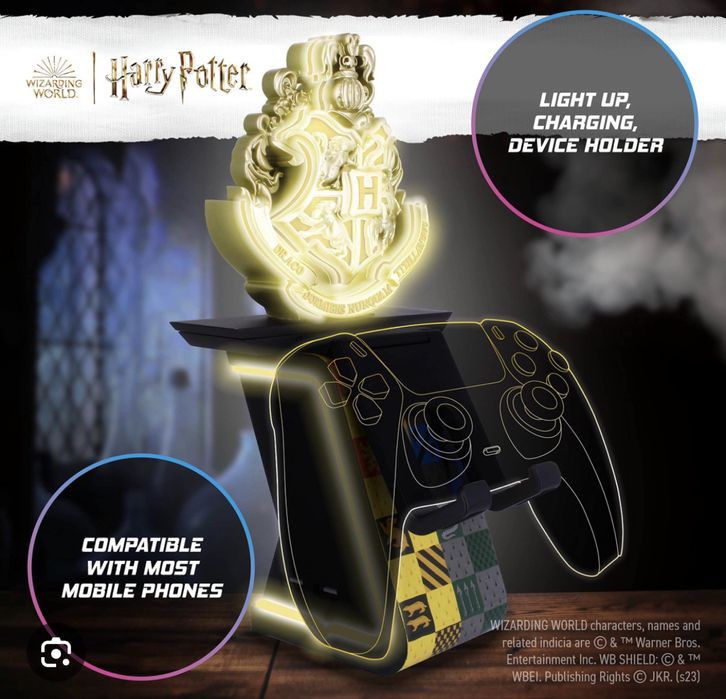 Suport Harry Potter iluminat pentru controller PS5/Xbox si telefon - SIGILAT