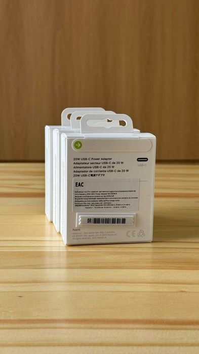Apple адаптер 20W оригинал кабели Type C Lightning оптом