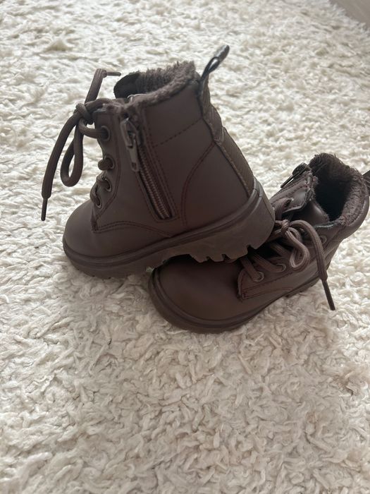 Ghete copii maro unisex stare foarte buna