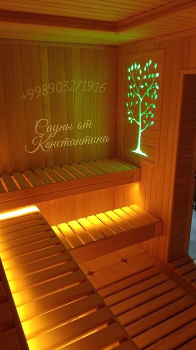 Изготовление сауны, обшивка парилки и предбанника