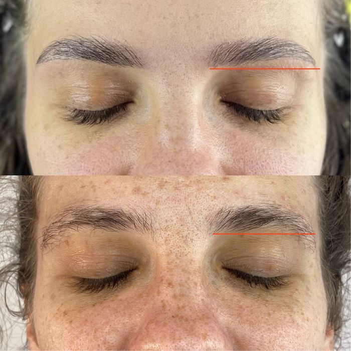 Pensat si vopsit sprancene