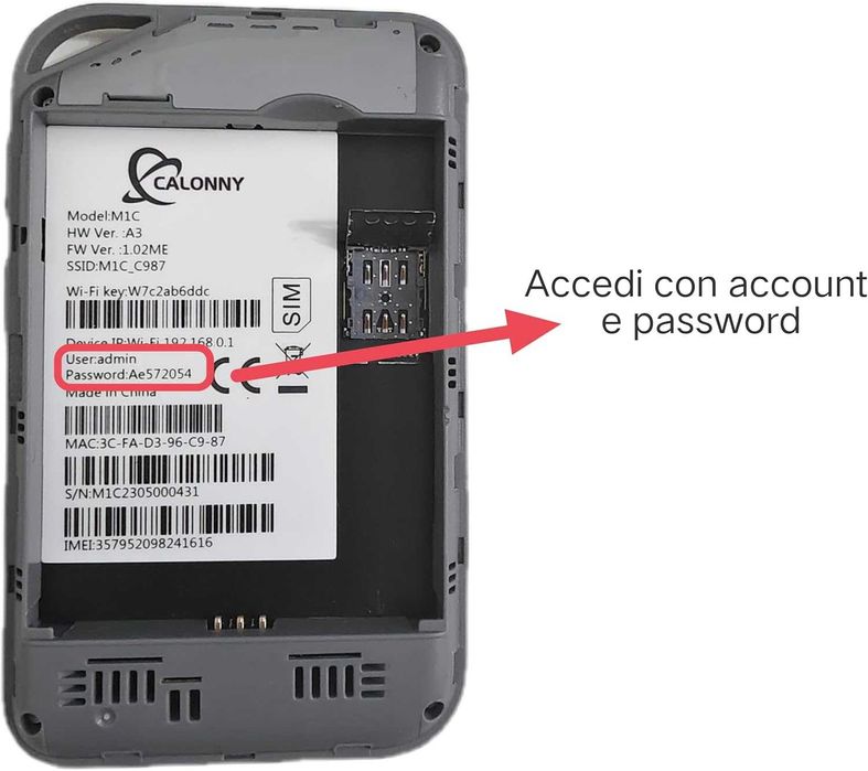 Calonny Мобилен Преносим WiFi Hotspot 4G  Рутер 150 Mbps, 3000 mAh