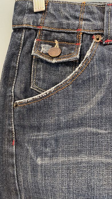 джинсовая юбка прямая MNG Jeans