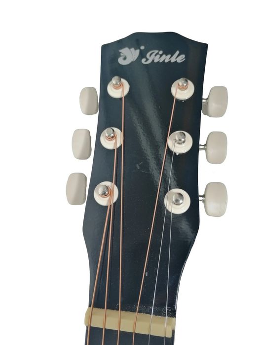 Chitara clasica din lemn, set de corzi incluse, 95 cm, negru