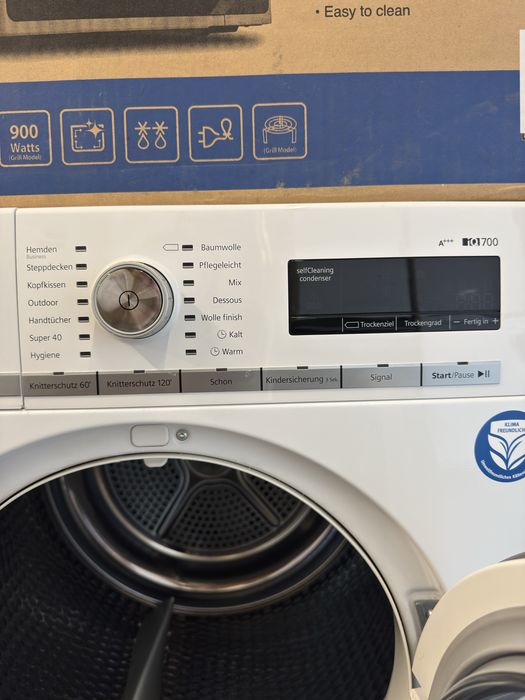 !!PROMOTIE!! Uscător de rufe cu pompă de căldură Siemens WT47W5W0 (iQ700)
