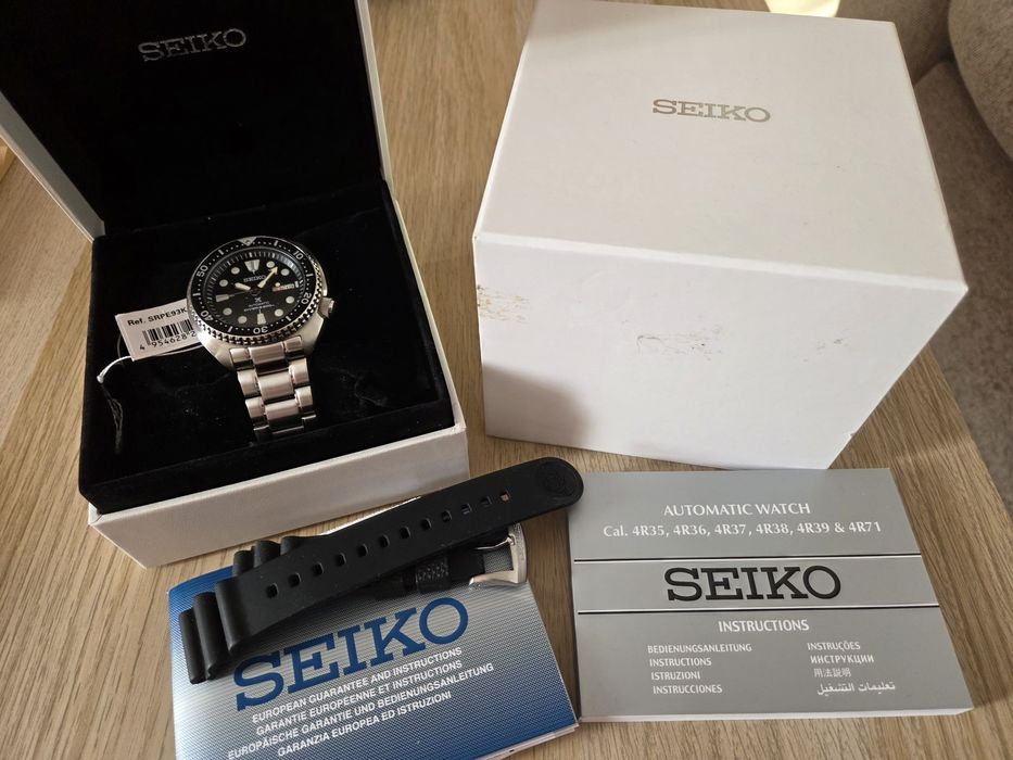 Seiko Turtle SRPE93K1, pachet complet. Nu fac schimburi.