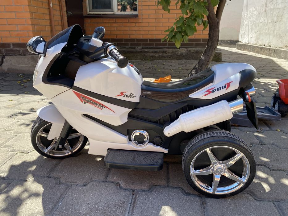 Детский электромотоцикл, электромобиль