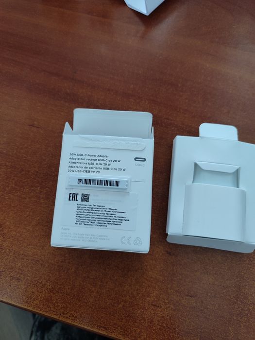 Блок зарядки айфон оригинал