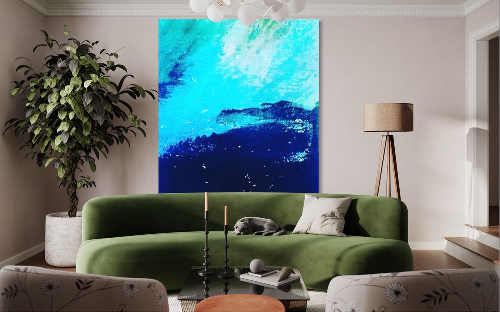 “The ocean”(120/100cm,2024)