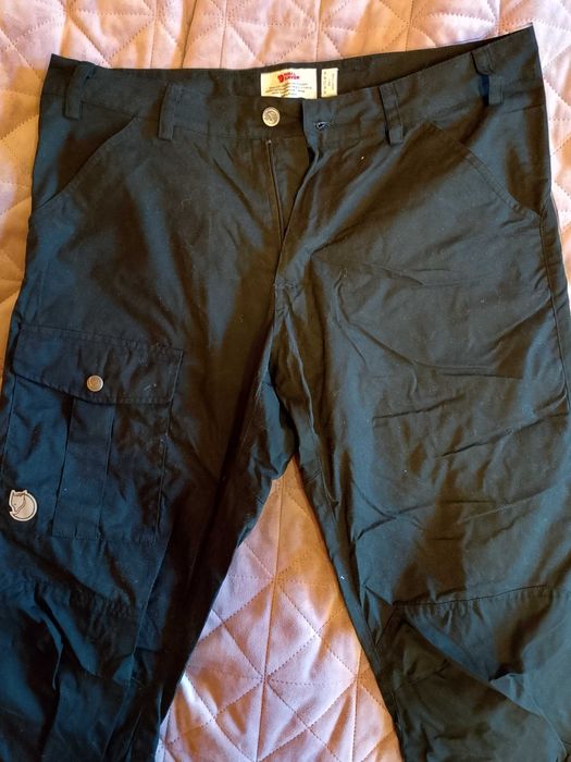 Мъжки панталон Fjällräven G-1000, размер 46 (S), черен, като нов