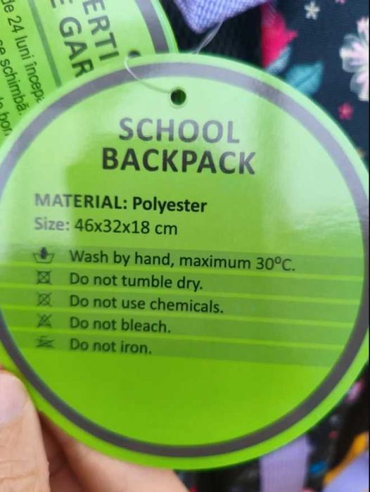 Rucsac Ghiozdan scolari ECADA 61481 School Backpack