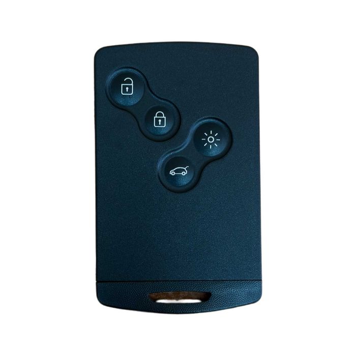 Кутийка карта за ключ Renault, reno, рено с четири бутона без лепене